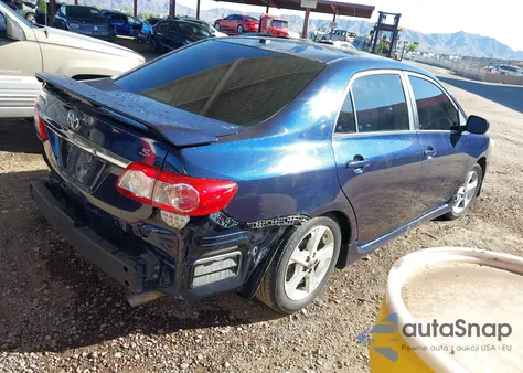 2011 Toyota Corolla S из США, поврежденный, VIN 2T1BU4EE2BC712558